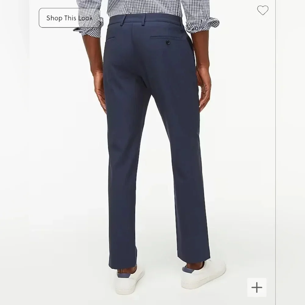 New J.Crew Slim Fit Thompson Dress pants Navy Blue 31x32